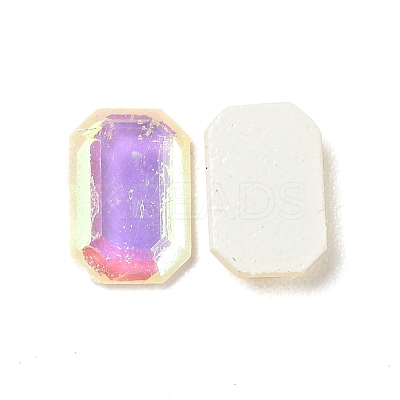 Flat Back Resin Rhinestone Cabochons MRMJ-T047-07C-1