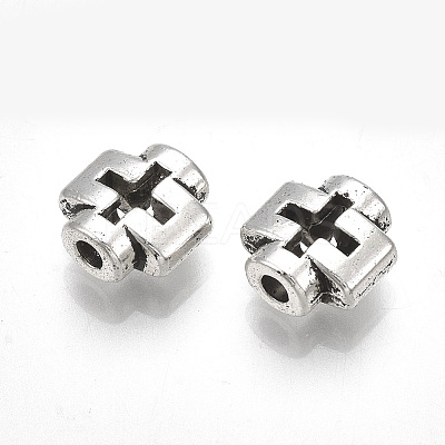 Tibetan Style Alloy Beads LS-TIBE-31215-048AS-RS-1