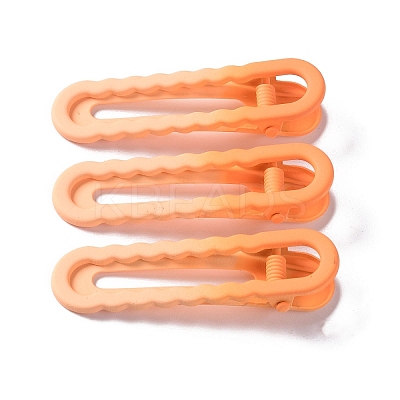 Spray Painted Iron Alligator Hair Clips for Girls PHAR-A011-01J-1