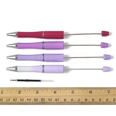10Pcs ABS Plastic Ball-Point Pen AJEW-FS0001-43A-1