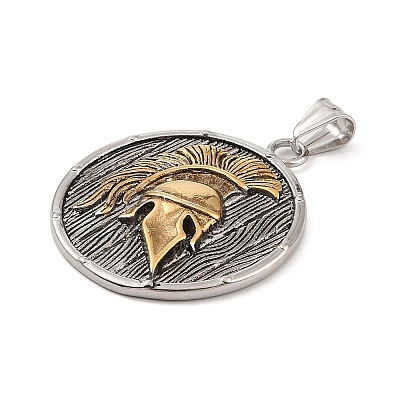 Viking 304 Stainless Steel Pendants LS-STAS-S122-01AG-1