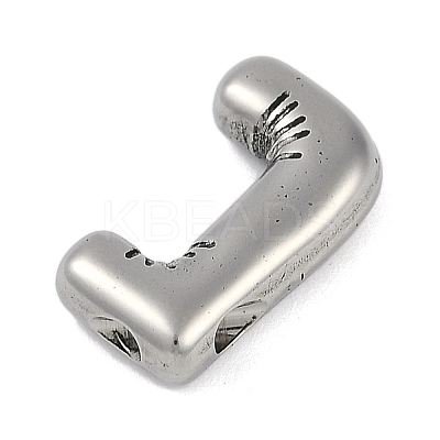 Anti-Tarnish 304 Stainless Steel Pendants STAS-K256-25J-P-1