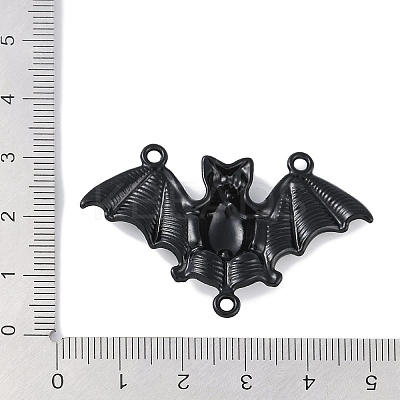 Halloween Alloy Bat Chandelier Component Links PALLOY-F018-08EB-1