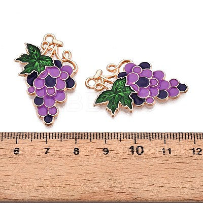 Thanksgiving Day Theme Alloy Enamel Pendants ENAM-T020-52D-01-1