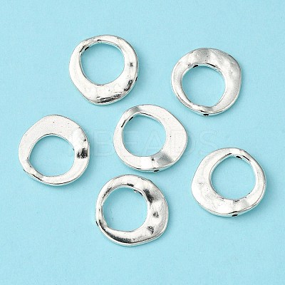 Antique Silver Tone Tibetan Style Alloy Pendants X-LF10246Y-1