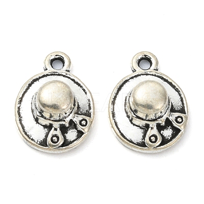 Tibetan Style Alloy Pendant TIBE-H142-19AS-02-1
