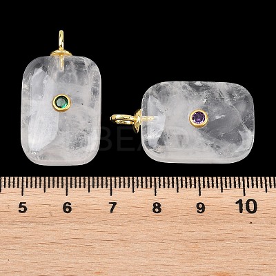 Natural Quartz Crystal Pendants G-F837-04A-1