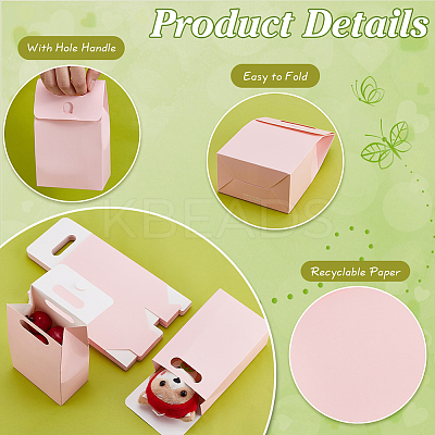 Rectangle Paper Gift Bags with Hole Handle CON-WH0088-86A-1
