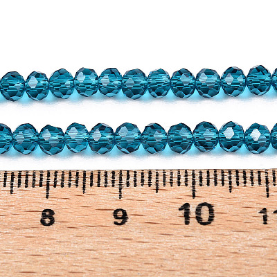 Glass Beads Strands EGLA-A044-T1mm-D27-1