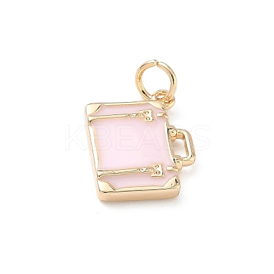 304 Stainless Steel Enamel Charms STAS-A131-03A-G-1