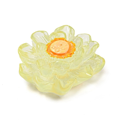 Luminous Transparent Resin Decoden Cabochons LS-CRES-F032-B04-1