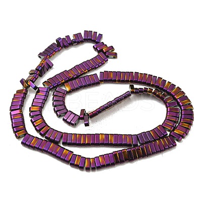 Electroplated Non-magnetic Synthetic Hematite Beads Strands G-C106-B02-06A-1