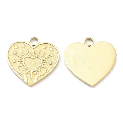 Ion Plating(IP) 316L Surgical Stainless Steel Pendants STAS-Q247-11G-1