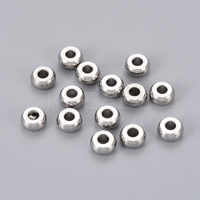 Tarnish Resistant 304 Stainless Steel Beads STAS-E036-7-1