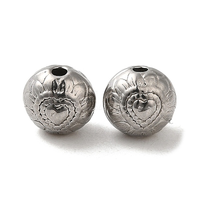 Tarnish Resistant 304 Stainless Steel Beads STAS-I203-32P-1
