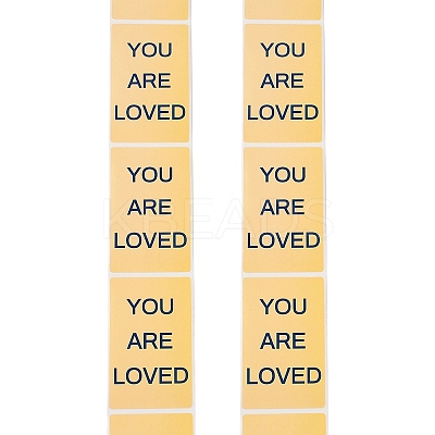 200Pcs Thank You Theme Stickers Roll DIY-M070-01E-1