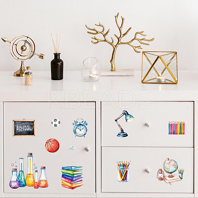 3 Sheets 3 Styles PVC Waterproof Decorative Stickers DIY-WH0404-563-1