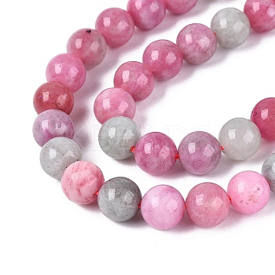 Natural Quartz Beads Strands G-N363-8mm-04-1