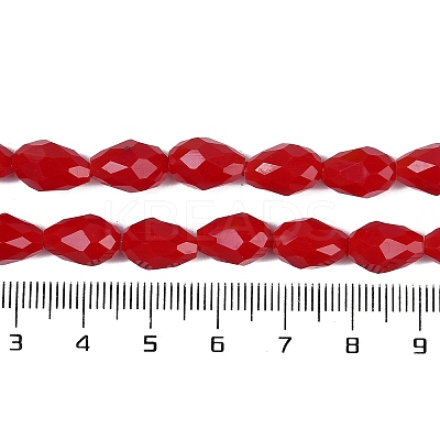 Opaque Solid Color Beads Strands EGLA-N013-P6mm-D07-1