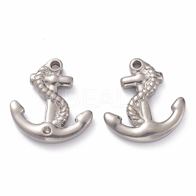 Non-Tarnish 304 Stainless Steel Pendants STAS-O140-12P-1