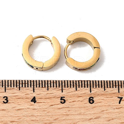304 Stainless Steel Hoop Earrings EJEW-L302-02G-01-1