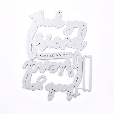 Carbon Steel Cutting Dies Stencils DIY-I083-06P-1