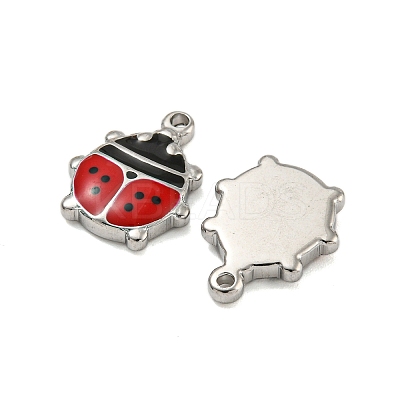 304 Stainless Steel Enamel Pendants STAS-Z081-03P-02-1