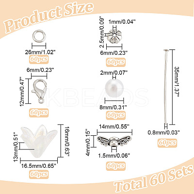 DIY Fairy Keychain Making Kit DIY-AR0003-40-1