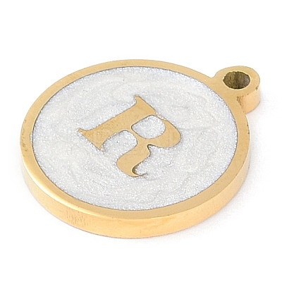 Ion Plating(IP) 201 Stainless Steel Pendants STAS-K288-02G-R-1