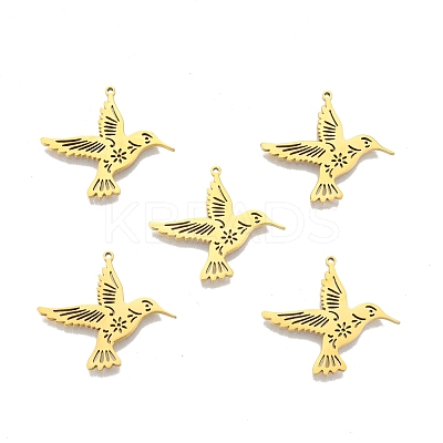 Ion Plating(IP) 201 Stainless Steel Pendants STAS-N098-099LG-1