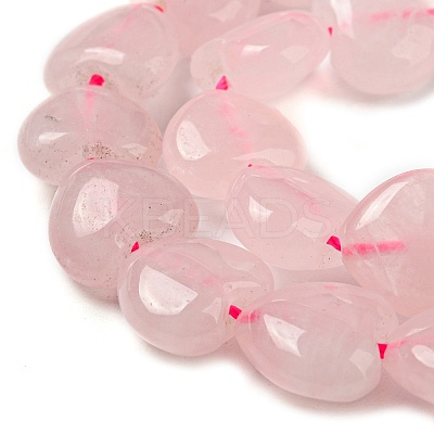 Natural Rose Quartz Beads Strands G-B022-22C-1