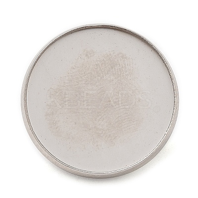 Non-Tarnish 304 Stainless Steel Brooch Findings STAS-R123-17C-P-1