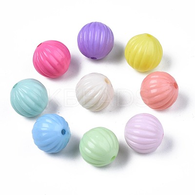Opaque Acrylic Beads MACR-S272-68-1