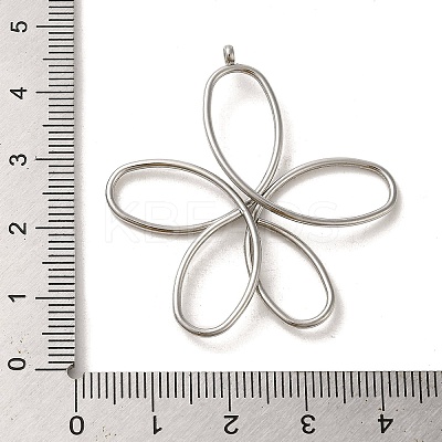 Non-Tarnish 304 Stainless Steel Pendants LS-STAS-C085-02P-1