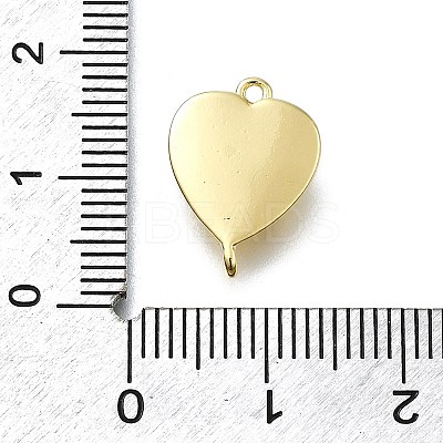 Brass Heart Links KK-K400-49G-01-1