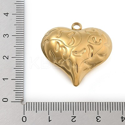 304 Stainless Steel Pendants STAS-M084-03I-G-1