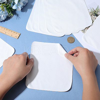 20Pcs Suede Fiber Glasses Cleaning Cloth AJEW-GF0012-51C-1