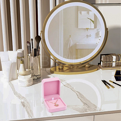 Velvet Jewelry Storage Boxes for Pendant OBOX-WH20001-02B-02-1