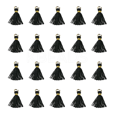 Polycotton(Polyester Cotton) Tassel Pendant Decorations FIND-YW0004-58A-1