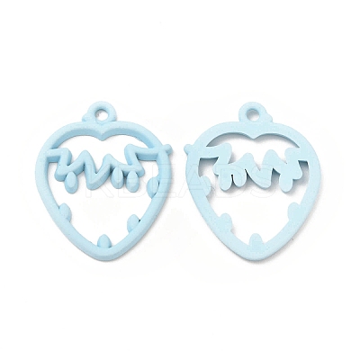 Rack Plating Alloy Pendants FIND-C018-26-1