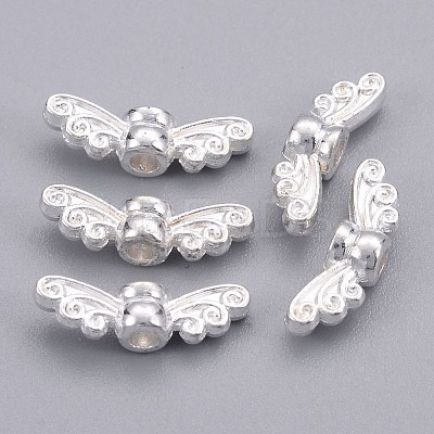 Tibetan Style Alloy Fairy Wing Beads LS-X-TIBEB-6007-S-FF-1