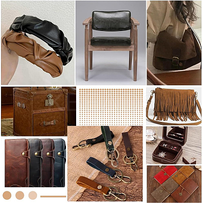 Leather Repair Patch for Couch Furniture Sofas Car Seats AJEW-WH20010-25A-01-1