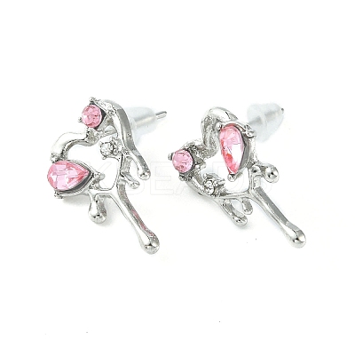 Alloy Stud Earring LS-EJEW-C052-01-1