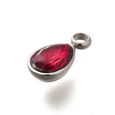 304 Stainless Steel Pendants STAS-Q346-04P-09-1