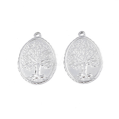 Non-Tarnish 201 Stainless Steel Pendants STAS-T063-188P-1