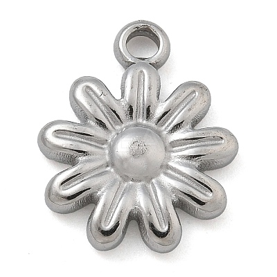 Anti-Tarnish 304 Stainless Steel Charms STAS-M084-01A-P-1