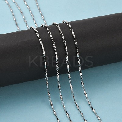Tarnish Resistant 304 Stainless Steel Link Chains CHS-K001-83-1