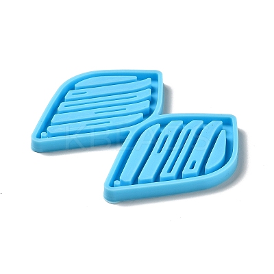 DIY Teardrop with Stripe Pendant Silicone Molds LS-DIY-I099-40-1