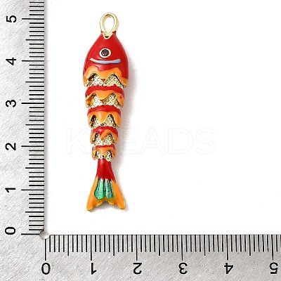 Rack Plating Brass Pendants X-KK-A268-05G-C04-1