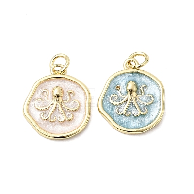 Brass Pendants KK-D105-08D-G-1